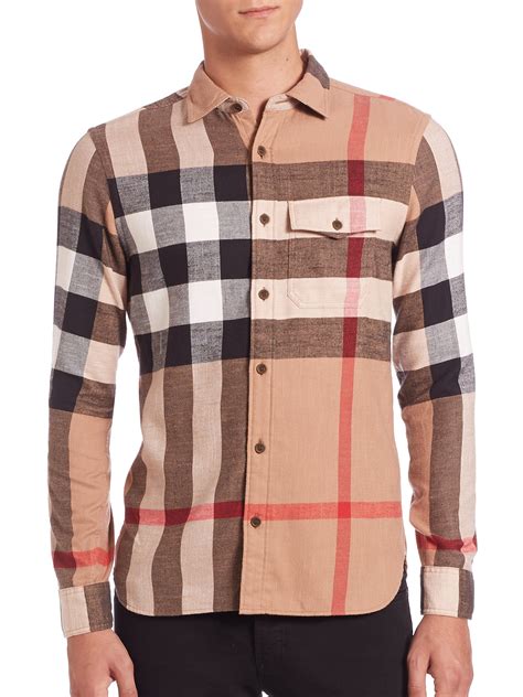 men's burberry shirts on sale.